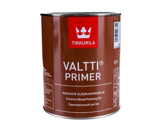 Грунт антисептик, содержащий масло TIKKURILA VALTTI PRIMER 0,9 22285 