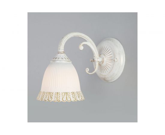 Настенный светильник Eurosvet 60107 1 белый с золотом a045769 