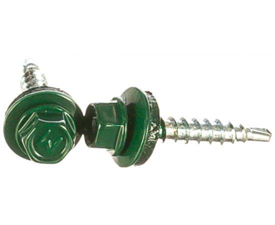 Кровельный саморез Daxmer 4,8х29 RAL 6005 250шт 05547 