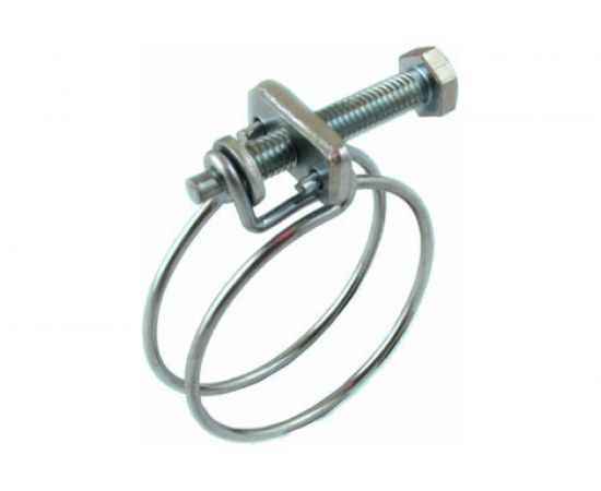 Проволочный винтовой хомут CNIC 26-30/2.2 мм, М6x40 мм, W1 оцинкованый 55А2630 52584 