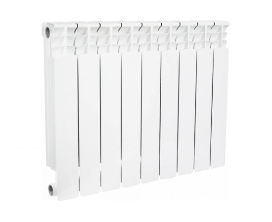 Биметаллический радиатор STOUT Space 500 9 секций боковое подключение SRB-0310-050009 