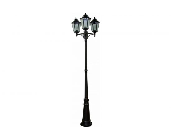 FERON Свет-ник садово-парковый, 3100W 230V E27 черный, 6215 11080 