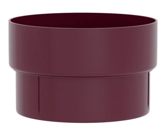 Соединительная муфта трубы Grand Line ПВХ GL, бордо RAL 3005 269485 