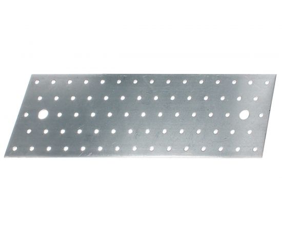 Перфорированная пластина GAH ALBERTS оцинкованная, 300x100х2 мм 332037 