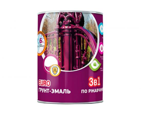 Грунт-эмаль по ржавчине OLECOLOR желтый, 4 кг 4300005947 