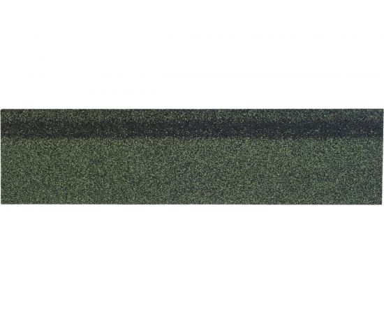 Коньково-карнизная гибкая черепица Технониколь зеленый микс TN696534 