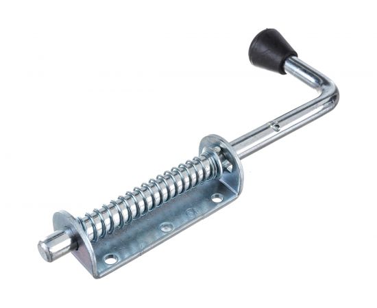 Дверная задвижка РемоКолор (оцинкованная; с пружинной; 260 мм) 70-0-152 