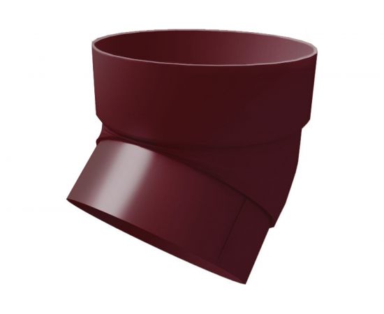 Колено трубы Grand Line 45 градусов, ПВХ GL, бордо RAL 3005 269482 