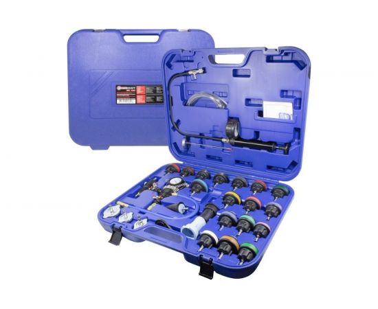 Набор приспособлений для тестирования систем охлаждения Forcekraft FK-922G1 27 предметов, 0-2.5 бар, в кейсе 50789 – изображение 2