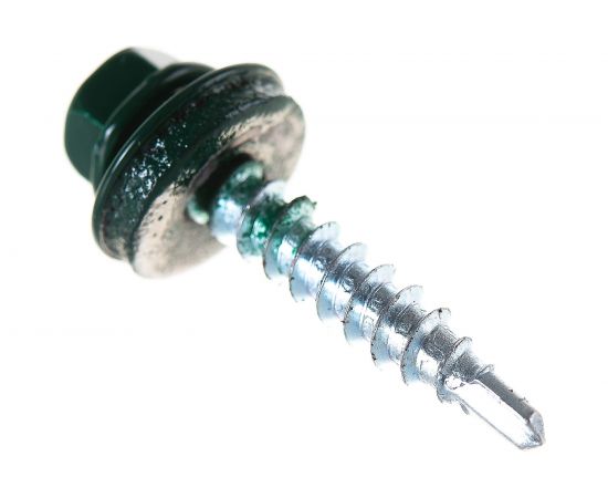 Кровельный саморез Daxmer 4,8х29 RAL 6005 250шт 05547 – изображение 2