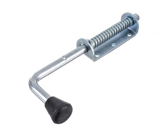 Дверная задвижка РемоКолор (оцинкованная; с пружинной; 260 мм) 70-0-152 – изображение 2