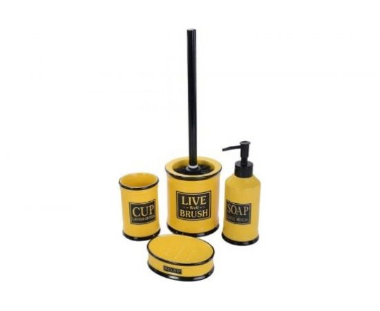 Керамическая мыльница Аквалиния Yellow CE2375BA-SD – изображение 2