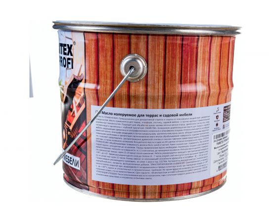 Колеруемое масло для террас и садовой мебели FARBITEX (палисандр; 3 л) 4300005110 – изображение 3