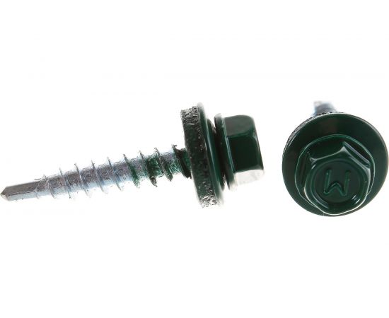 Кровельный саморез Daxmer 4,8х29 RAL 6005 250шт 05547 – изображение 3