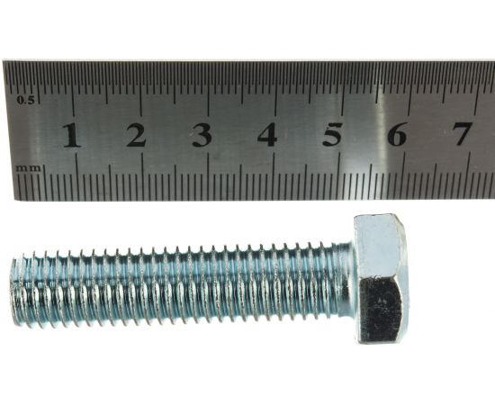 Болт с шестигранной головкой Метизный двор 12x50 DIN 933, 100 шт. 4607159065346 – изображение 3