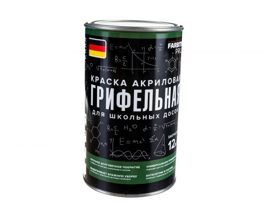 Грифельная краска для школьных досок Farbitex (черный; 1 л) 4300009204 – изображение 4