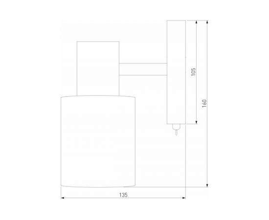 Настенный светильник Eurosvet 20089/1 хром a052880 – изображение 7
