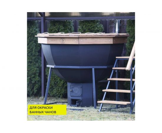 Краска термостойкая антикоррозионная Certa до 700С черный (~RAL 9004) (10кг) CST00002 – изображение 10