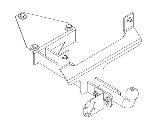 Фаркоп ТСУ DATSUN mi-DO с 2014 г AvtoS DO 05 