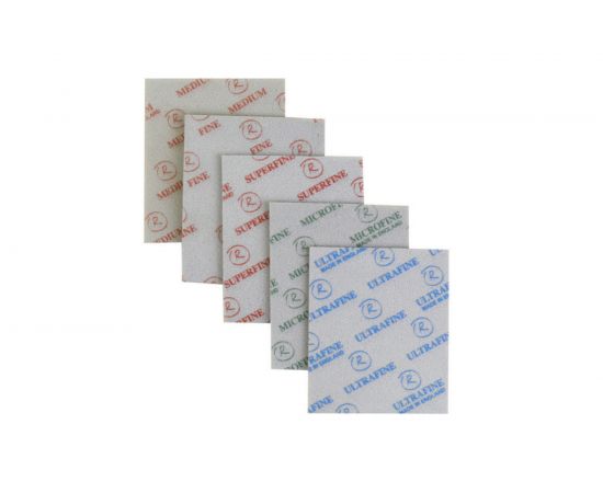 Губка абразивная Softback (20 шт; 140x115 мм, Fine) RoxelPro 159608 