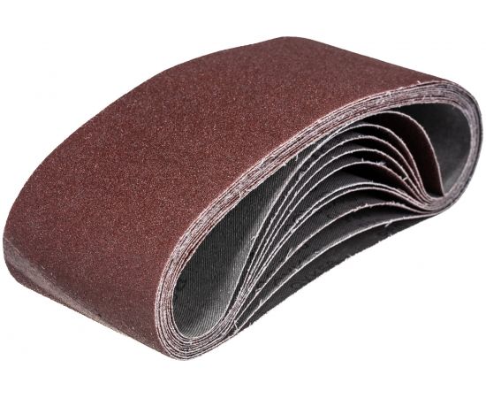 Лента абразивная бесконечная (10 шт; 100x610 мм; P 80) MATRIX 74260 