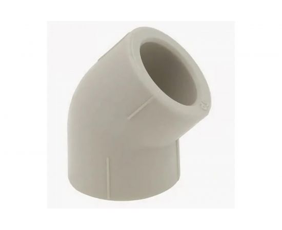 Угольник RTP PN25 45 градусов, внутр внутр D32 мм, серая 11025 