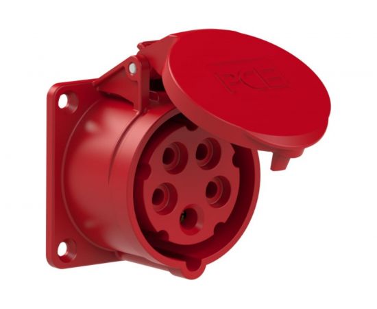 Встраиваемая розетка PCE 16А 400V 3P+N+E IP44 315-6 