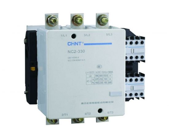 Контактор CHINT NC2-330 330А 230В/АС3 50Гц (R) 236058 
