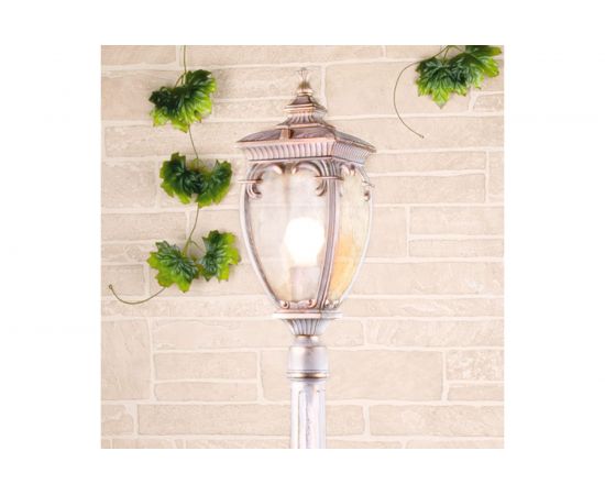 Садово-парковый светильник Elektrostandard GLYF-8024F / белое золото a035021 