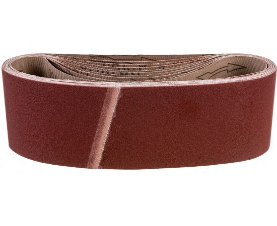 Шлифовальные ленты ЛБ 75х533 мм, А150, 14А, 10 шт. Tsunami D76107553314150 