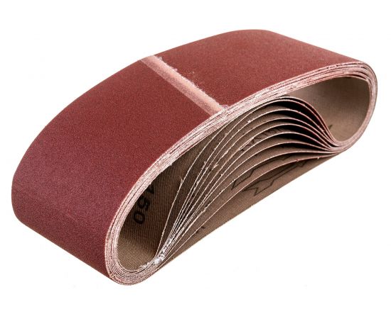 Шлифовальные ленты ЛБ 75х533 мм, А150, 14А, 10 шт. Tsunami D76107553314150 – изображение 2