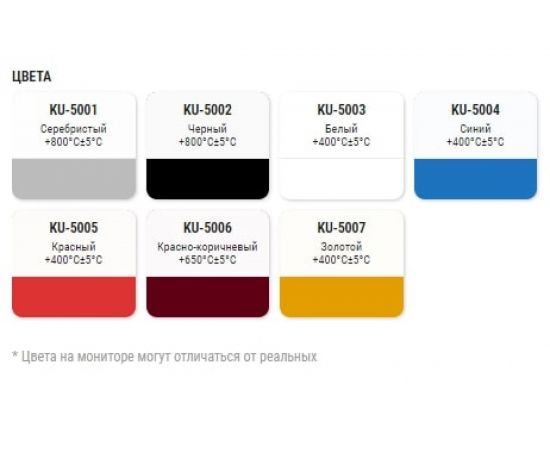 Эмаль KUDO термостойкая 5006, аэрозоль, красно-коричневая, 520 мл KU-5006 – изображение 2