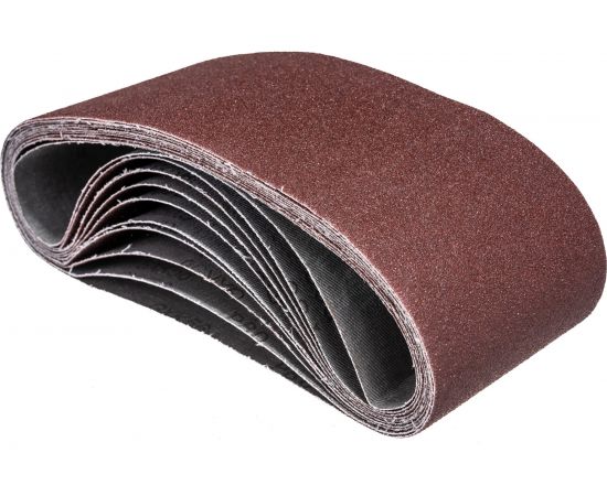 Лента абразивная бесконечная (10 шт; 100x610 мм; P 80) MATRIX 74260 – изображение 2