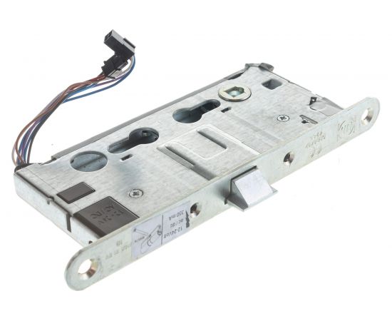 Корпус огнестойкого соленоидного замка DOORLOCK DL 1901EM/65mm/NC/R правый, антипаник, нормально закрытый, 12V-24V AC/DC, PZ72, ZN front 24x235 75409 – изображение 2