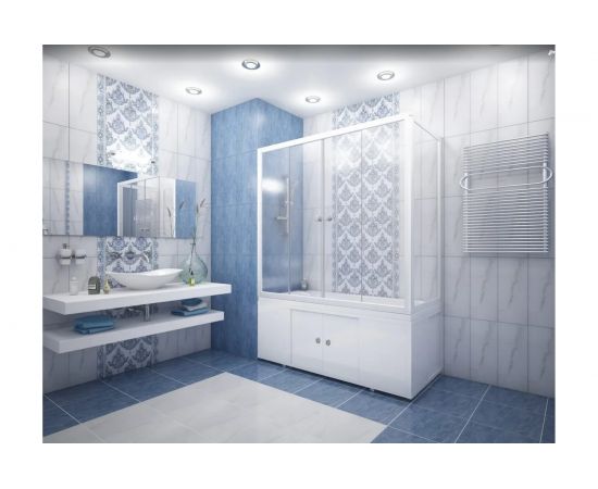 Метакам Душевая ширма Купе на ванну 1690х1400 прозрач��ое стекло ШСS_009318 – изображение 2