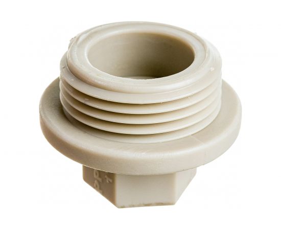 Заглушка пробка RTP PN25 с резьбой 1, серая 10914 – изображение 2