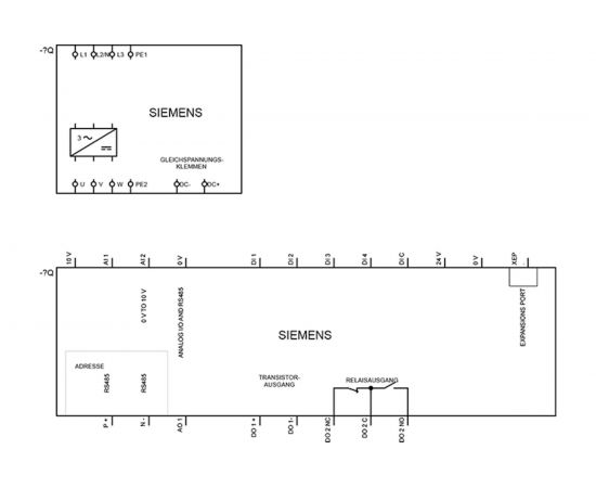 Частотный преобразователь Siemens SINAMICS V20 6SL3210-5BE15-5UV0 – изображение 2