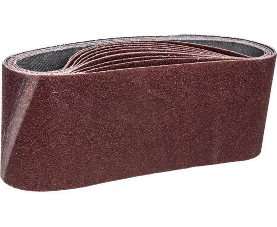 Лента абразивная бесконечная (10 шт; 100x610 мм; P 80) MATRIX 74260 – изображение 3