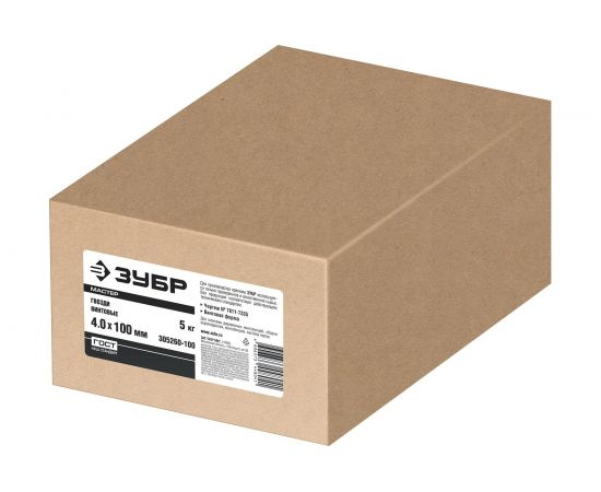 Винтовые гвозди ЗУБР 100x4 мм, 5 кг 305260-100 – изображение 3