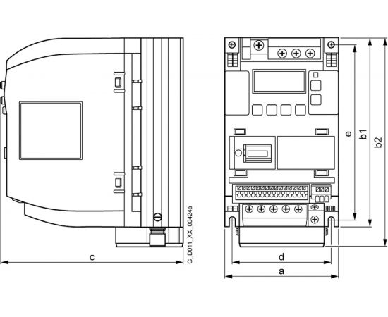 Частотный преобразователь Siemens SINAMICS V20 6SL3210-5BE15-5UV0 – изображение 3