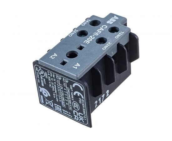 Дополнительный контакт ABB, CAF6-20E фронтальный для миниконтакторов B6, B7 GJL1201330R0006 – изображение 3