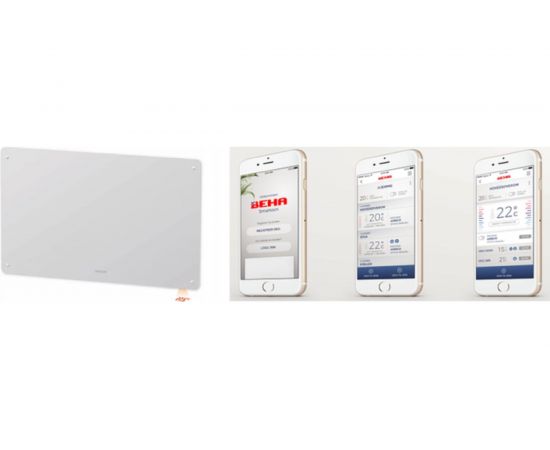 Конвектор BEHA с передней стеклянной панелью LGV 7 Wi-Fi 810700 – изображение 4