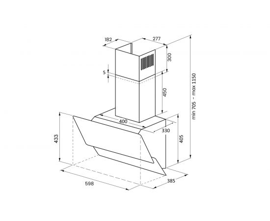 Вытяжка Kuppersberg F 600 C 5848 – изображение 4