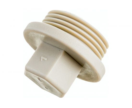 Заглушка пробка RTP PN25 с резьбой 1, серая 10914 – изображение 4