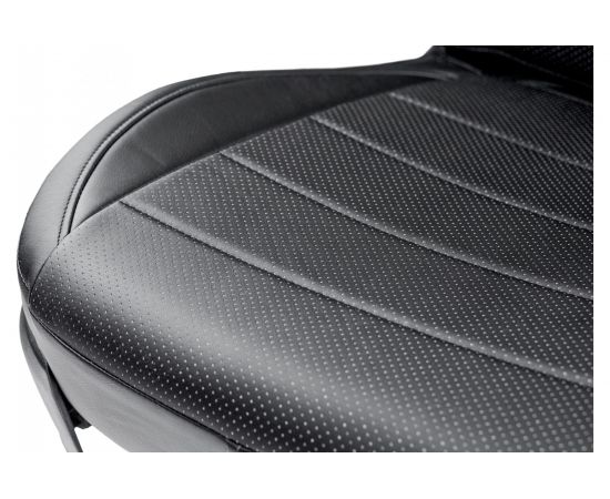 Авточехлы СОФИЯ Строчка Hyundai Solaris с 2010-2017 хэтчбек задняя спинка 40 на 60 00-00001659 – изображение 4