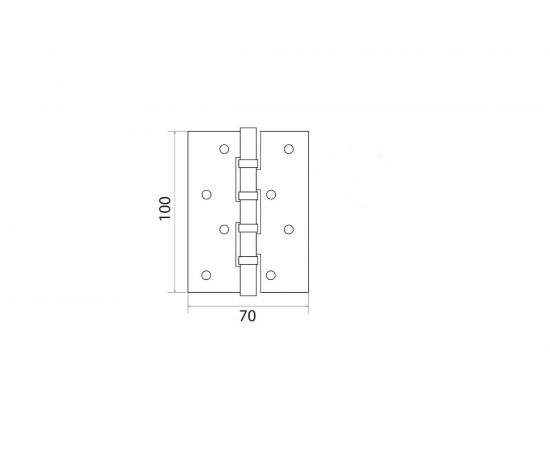 Навес Trodos 100х70х2,5 мм б/к золото 201089 – изображение 5