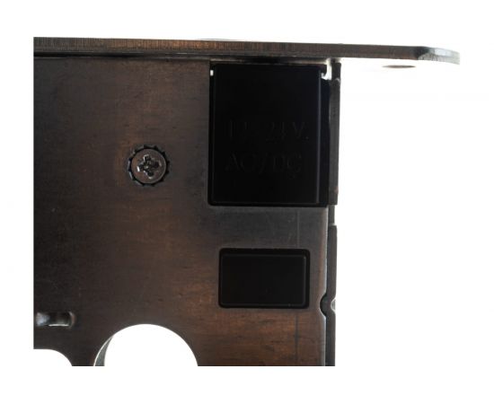 Корпус огнестойкого соленоидного замка DOORLOCK DL 1901EM/65mm/NC/R правый, антипаник, нормально закрытый, 12V-24V AC/DC, PZ72, ZN front 24x235 75409 – изображение 5