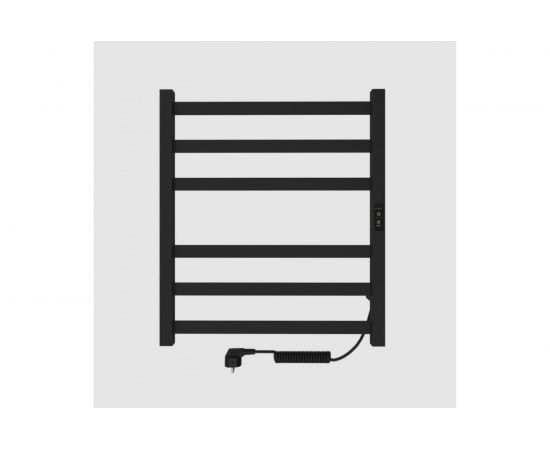 INDIGO Полотенцесушитель Oktava Slim 3 (electro) 60/50 таймер, скр.монтаж, унив.подкл.R/L, LСLOKS3E60-50BRRt – изображение 8