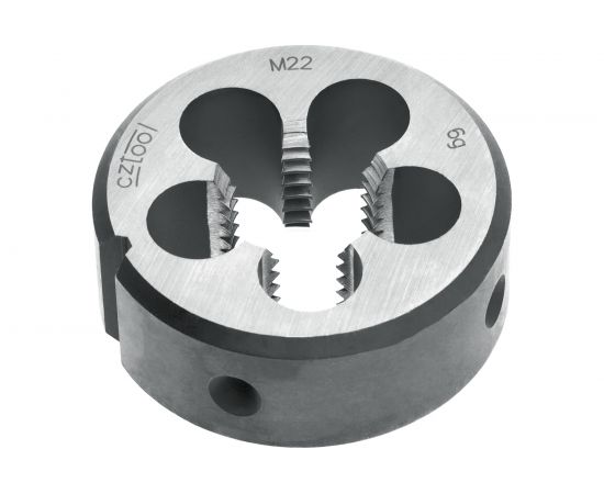 Плашка М22 шаг 2,5 мм. D55 мм Bucovice Tools 210220 