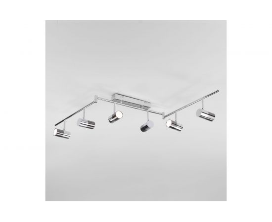 Потолочный светильник Eurosvet 20086 6 LED хром/черный жемчуг a042757 
